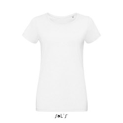 Женская футболка из джерси с круглым вырезом SOL'S MARTIN WOMEN (цвет белый)