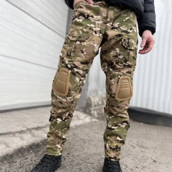 Тактические брюки с наколенниками Мультикам ЗСУ