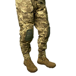 Тактические брюки с наколенниками пиксель ВСУ
