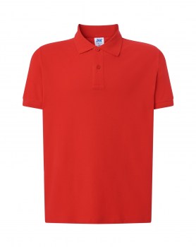 Мужская рубашка-поло красная