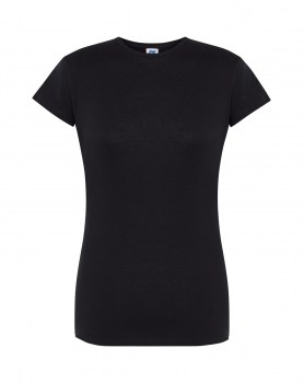 Женская футболка черная