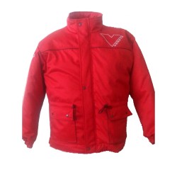 Куртка утепленная красная