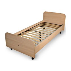 Односпальная металическая кровать для общежитий